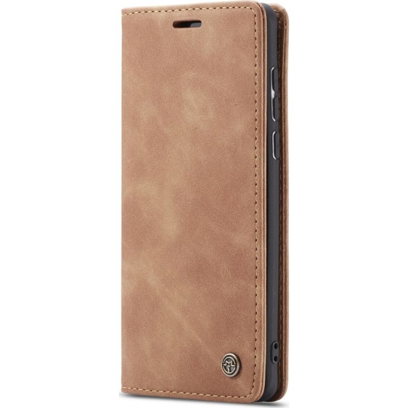 Caseme 013 Samsung Galaxy A71 Hülle Klapphülle Geldbörse - Braun 570840 ...
