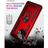 Mobigear Armor Ring Xiaomi Mi 11 Hülle Hardcase Backcover Stoßfest mit Ringhalter - Rot
