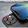 Mobigear Rugged Shield - Apple iPhone 14 Hülle Flexibles TPU Backcover - Schwarz