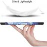 Mobigear Tri-Fold - Samsung Galaxy Tab S7 Hülle Klapphülle - Die Sternennacht