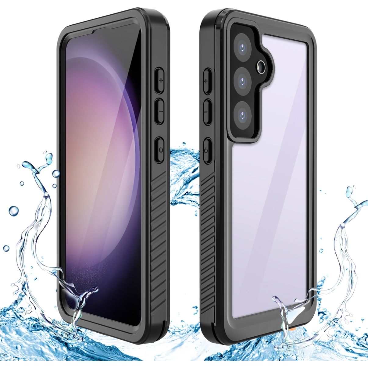 RedPepper Waterproof Samsung Galaxy S24 Wasserdicht Stoßfeste Hardcase Hülle Schwarz 11