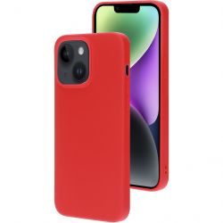 Mobiparts Apple iPhone 14 Plus Silikon Hülle Backcover - Scarlet Red